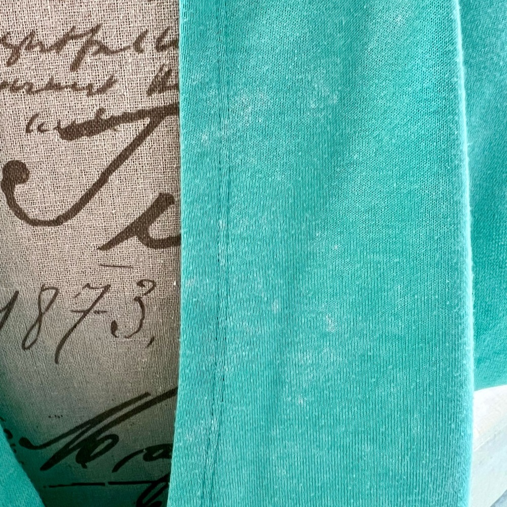 Blush Clothing Sea Foam Mineral Wash Green Romper Open Back - Picture 5 of 16